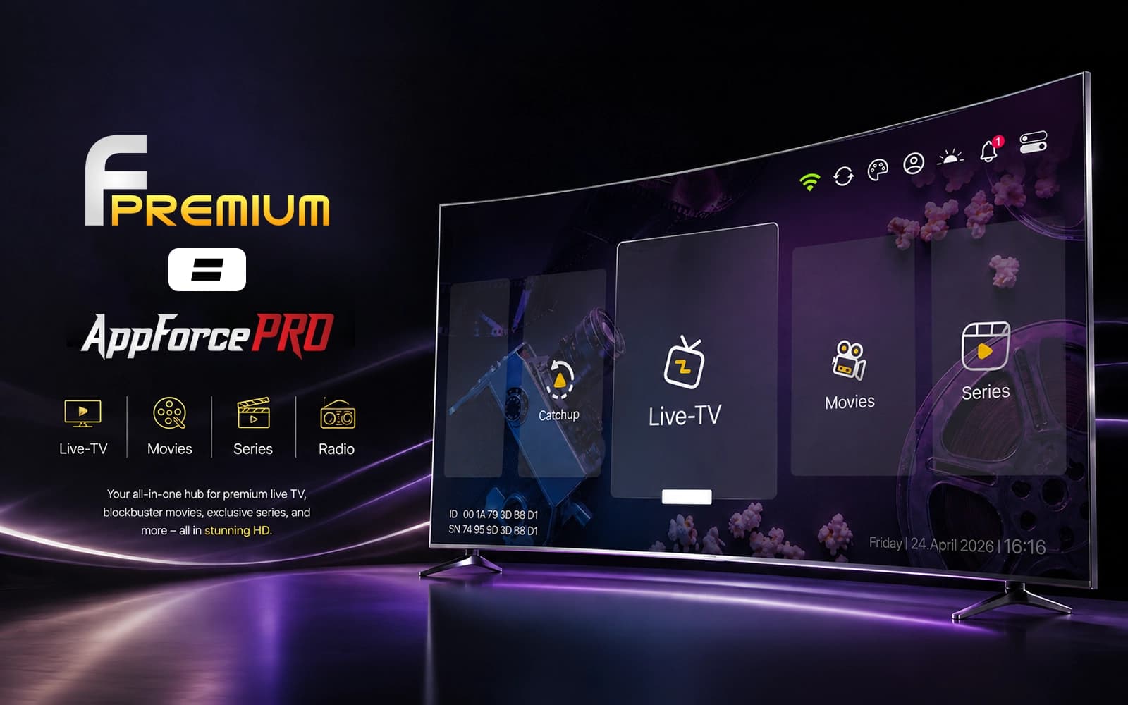AppForce Pro product interface and cover